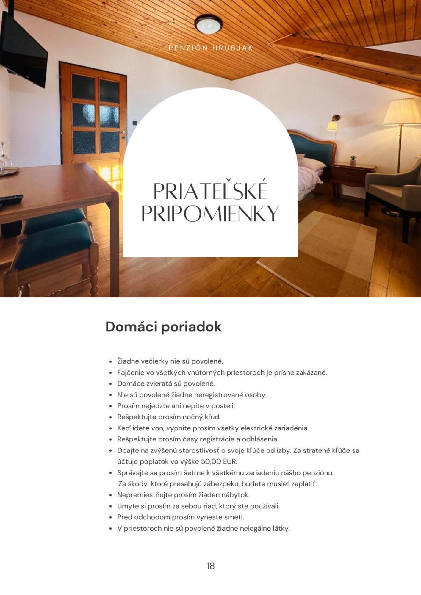 Penzion Hrubjak Oravská Polhora Esterno foto